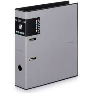 Emelőkaros iratrendező, A/4, 70mm, PASTELINI, pasztell szürke 111063984 - Gyűrűs mappa