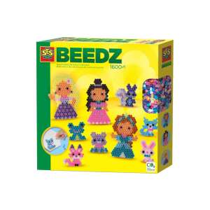 SES Beedz Hercegnők és Állatbarátok Vasalható Gyöngy Készlet - 1600 darab - SES Creative