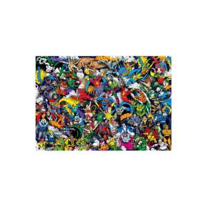 Puzzle-uri 1000 Compact Dc Comics Liga Dreptății 111061624 - Clementoni