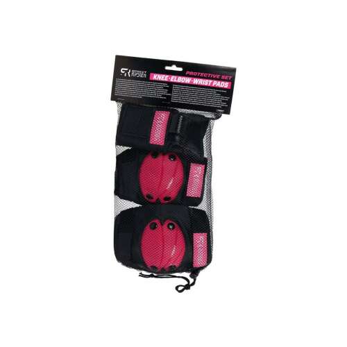 Street Rider védőkészlet S - Rózsaszín, 6 db. 111062600