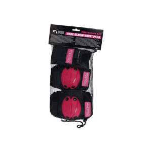 Street Rider védőkészlet M - rózsaszín, 6 db. 111062601 - Görkorcsolyázás