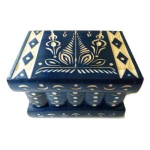 Puzzle krabička šperkovnica ručne vyrezávaná drevená tajná kúzelnícka hlavolam úložná krabička 111066757 - Šperkovnice