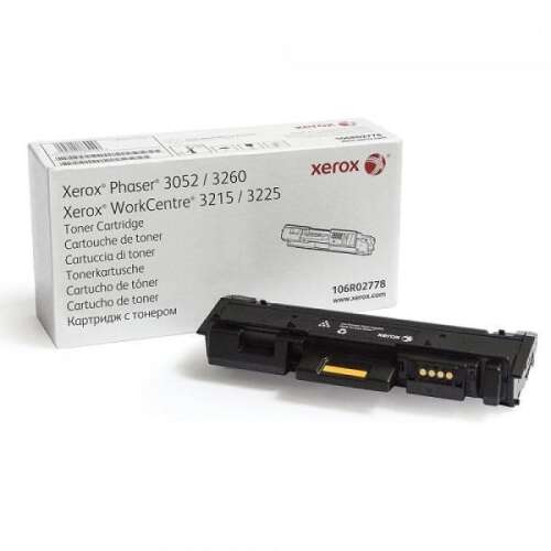 Xerox toner phaser® 3052/phaser® 3260/workcentre® 3215/workcentre® 3225, fekete, 3000 oldal 106R02778 39761064