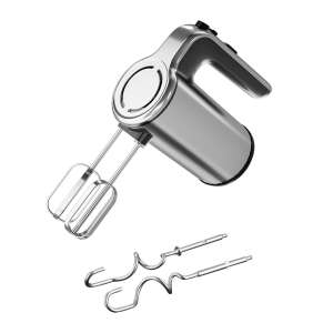 Rozsdamentes acél Oliver Voltz kézi mixer tartozékokkal - Kézi aprító, Kézi mixer, Gyümölcscentrifuga és préselő és Elektromos tésztagép