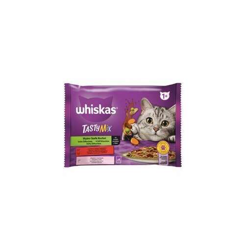Whiskas Tasty Mix Chef's Choice nedves macskaeledel, 4x85g-os csomag