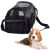 Cat, Dog Carrier Bag 41cm x 23cm x 27cm, Black 39867071