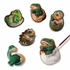 Bemalte SES Creative Dinosaurier-Ei Gipsfiguren - SES Creative
