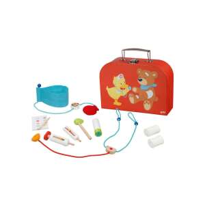 Goki orvosi táska orvosi kellékekkel, 10 db.