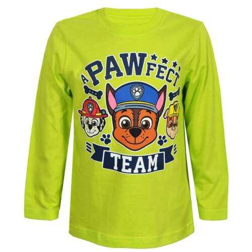 Nickelodeon Mancs Őrjárat lime zöld hosszú ujjú póló, 2-3 éves méret
