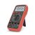 Maxwell MX25302 True RMS digital multimeter angled view