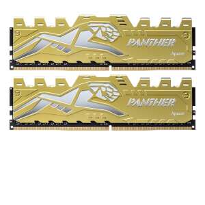 Apacer Memory Desktop - 16GB KIT DDR4 Panther Golden (2x8GB, 3200MHz, CL16, 1,35V, chladič) 111230101 - Počítače a doplnky