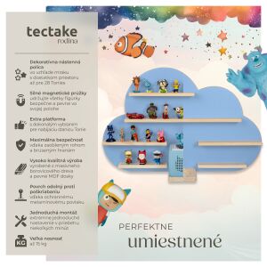 Polica MyLittleStory Cloud pre až 28 Tonies 112406147