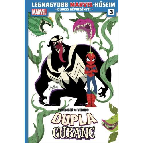 Legnagyobb Marvel-hőseim 3. szám: Pókember és Venom - Dupla Gubanc képregény borító
