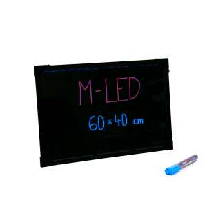 Thunder Germany LB-60ST Írható LED reklám tábla, STANDARD (60&#215;40 cm) + 1 db filc 111295218 - Marker