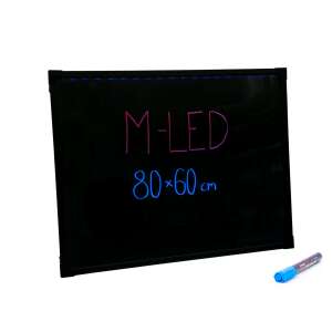 Thunder Germany LB-80PR Írható LED reklám tábla, PRO (80&#215;60 cm) + 1db filc 111295220 - Tábla- & Flipchart marker