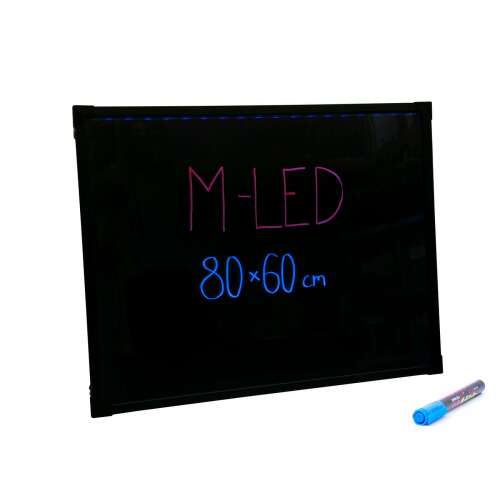 Thunder Germany LB-80PR Írható LED reklám tábla, PRO (80&#215;60 cm) + 1db filc 111295220