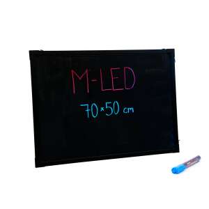 Thunder Germany LB-70PR Írható LED reklám tábla, PRO (70&#215;50 cm) + 1 db filc 111295222 - Marker