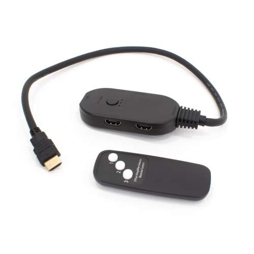 Thunder SWI-311-8K, 3&#215;1 8K@60Hz HDMI kapcsoló (rövid kábel) + Távirányító 111295842