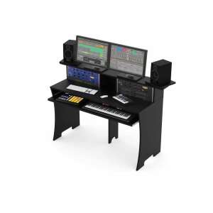 Glorious Workbench Black Stúdió asztal (fekete) 111298438 - Számítógépasztal