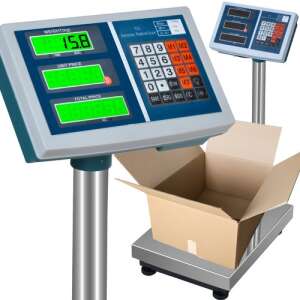 Raktári mérleg elektronikus LCD platform Pontos áruk platform