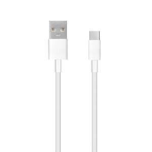 Cablu Huawei USB-C la USB-A, 1 metru lungime, alb - Cabluri USB