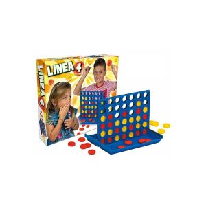 Linea 4 Egymás mellett társasjáték gyerekeknek, stratégiai játék - Logikai játék