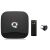 Q Plus Pro Android TV Box távirányítóval és hálózati adapterrel