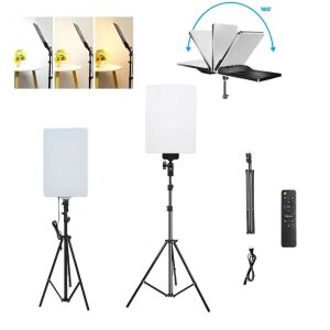 Lampa de studio Pro 50W LED cu stativ, telecomandă și temperatură de culoare reglabilă - Lumini de studio și reflectoare