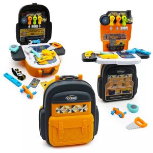 ToolKit 26-dielna súprava hračiek s náradím na kolieskach pre deti, viacero konfigurácií - Remeselné práce