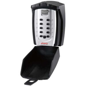 Phoenix KS0003C Outdoor-Schlüsselbox mit Zahlencode für die Wandmontage - Schwarz 111741369 - Phoenix