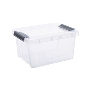 Iris Probox 32L átlátszó műanyag tárolódoboz tetővel - Tárolódoboz & kosár