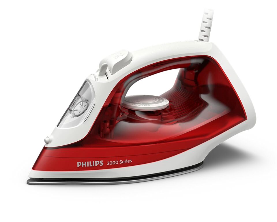 Philips 2000 DST2010/40 Gőzölős vasaló 2000W - Fehér/Piros