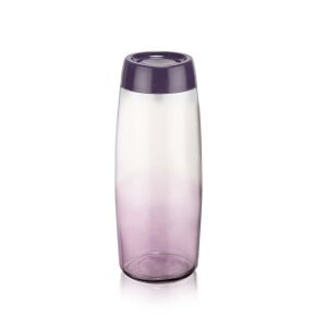 Iris C-00432 Rainbow 1,6L üveg ételtároló edény lila tetővel - Iris