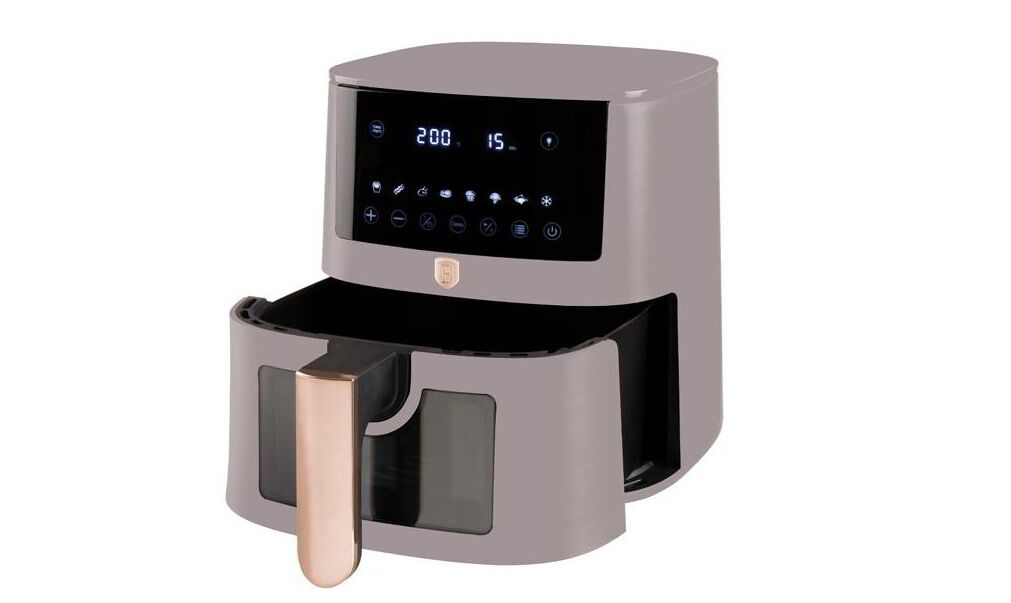 Berlinger Haus BH/9491 AirFryer Forrólevegős sütő 5,0L 1500 Watt - Matt taupe