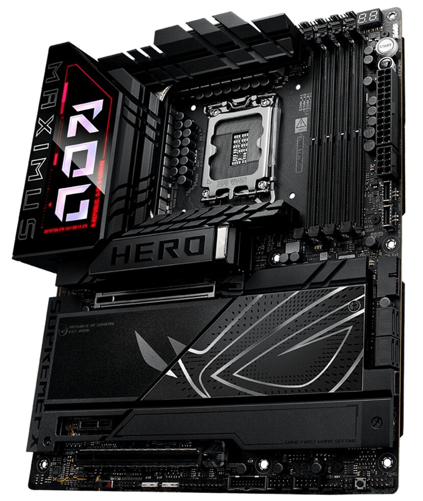 Asus Z890 ROG Maximus Hero WiFi7 DDR5 intel s1851 ATX Alaplap