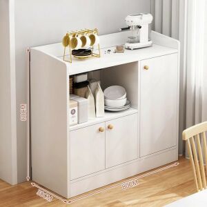 Comodă dulap pentru depozitare 80x30x80cm BC FUR1669-3 119881693