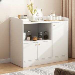 Komód tároló szekrény 80x30x80cm BC FUR1669-3