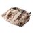 Close-up of Detachable Waist Pack with Zipper of Brown Camo Tactical Backpack