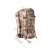 48.5 liter tactical military backpack in brown camouflage