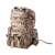 48.5 liter tactical military backpack in brown camouflage