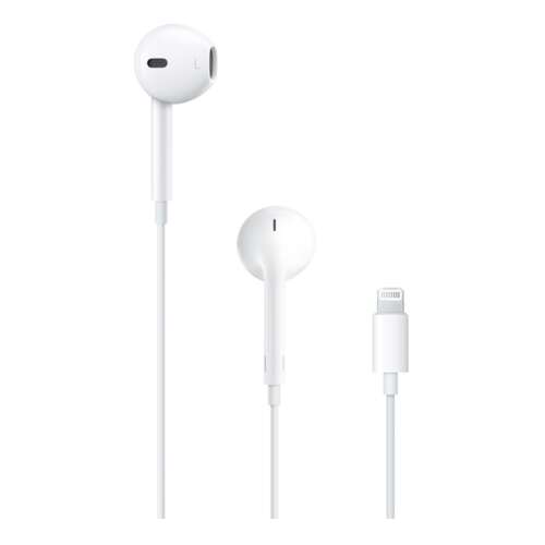 Apple EarPods Headset cu fir în ureche Canal de apelare / muzică alb