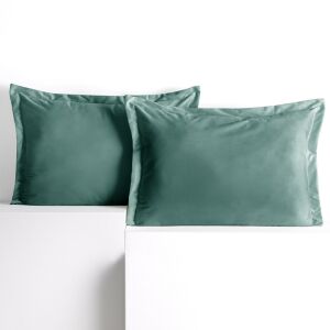 Ментово зелени калъфки за възглавници AmeliaHome Velvet 50x70 см - Бельо