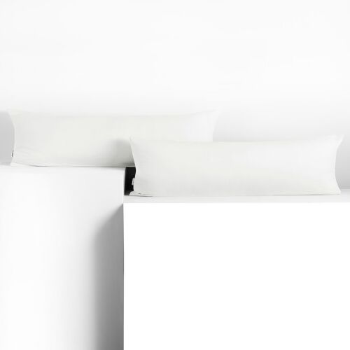 DecoKing AMBER biała poszewka dekoracyjna z dżerseju 20x145 cm