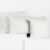 Multiple DecoKing AMBER white jersey cushion covers