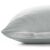 Close-up of DecoKing AMBER grey cushion cover zipper