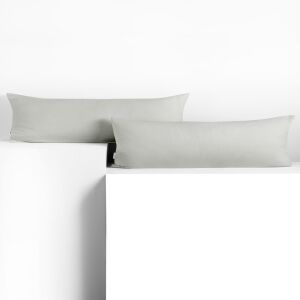 DecoKing AMBER fehér dzsörzé díszpárnahuzat 20x120 cm - DecoKing