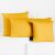 DecoKing AMBER gelbes Jersey Kissenbezug Set