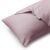 DecoKing AMBER light purple jersey cushion cover with open flap