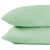 Stacked DecoKing AMBER mint green body pillow covers