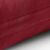Close-up of DecoKing AMBER burgundy jersey pillow cover fabric texture